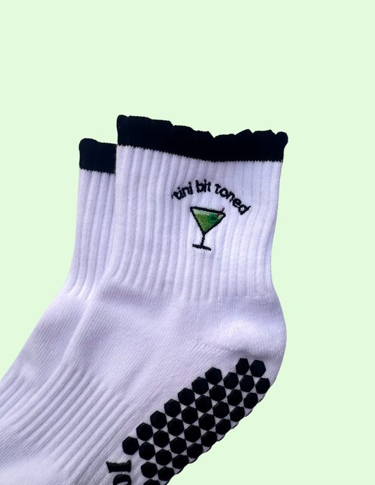 Martini Style Grip Sock