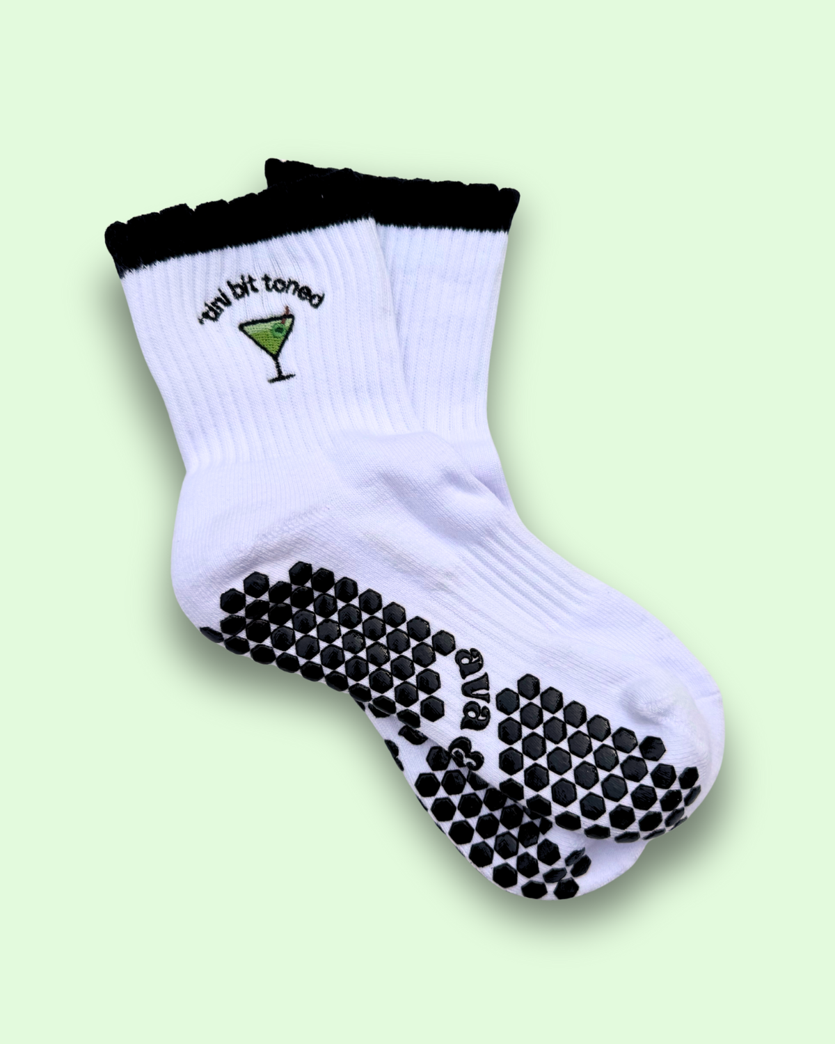 Martini Style Grip Sock